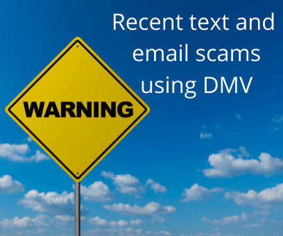 dmv phishing and email scams