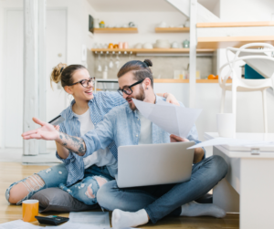 family getting tax credits